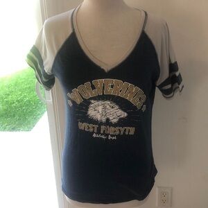 Wolverines West Forsyth women tee shirt Sz Large
